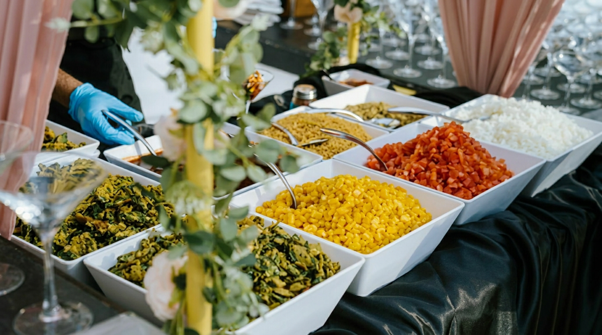 Catering and live stations