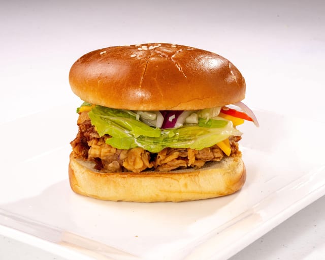 Zinger Burger.