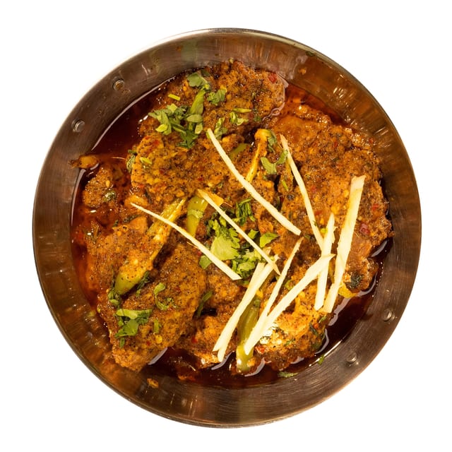 Beef Seekh Kabob Karahi.