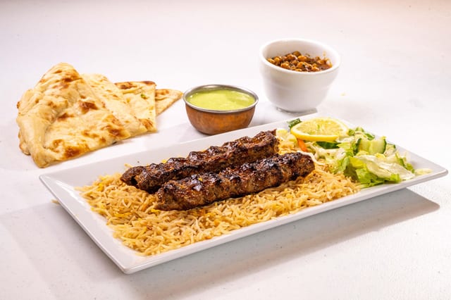 Beef Seekh Kabob.