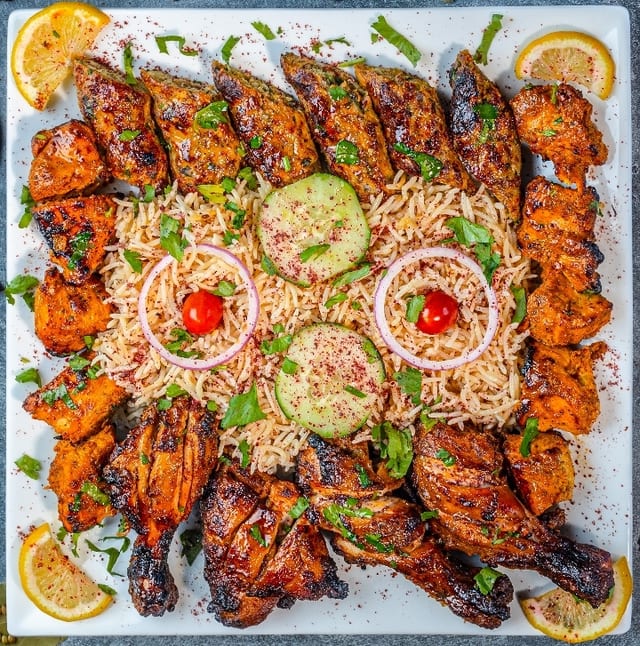 Chicken Trio - Medium Platter.
